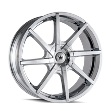 Load image into Gallery viewer, 369-2814C - Mazzi Kickstand 20X8.5 5X108 / 5X114.3 ET 35mm Chrome - Mazzi Wheels Canada