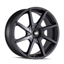 Load image into Gallery viewer, 369-22988MB - Mazzi Kickstand 22X9.5 5X115 18mm Matte Black - Mazzi Wheels Canada