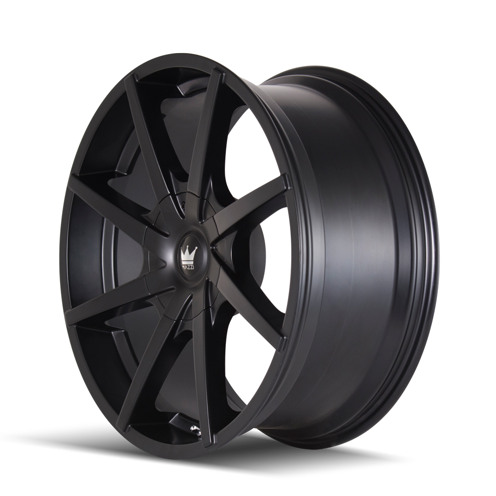 369-22988MB - Mazzi Kickstand 22X9.5 5X115 18mm Matte Black - Mazzi Wheels Canada