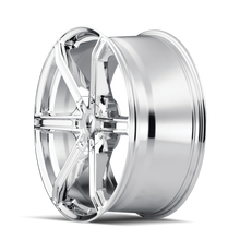 Load image into Gallery viewer, 371-2811C - Mazzi Stilts 20X8.5 5X110 / 5X115 ET 35mm Chrome - Mazzi Wheels Canada