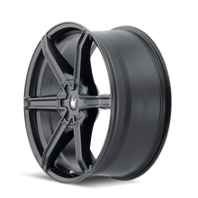 Load image into Gallery viewer, 371-24937MB - Mazzi Stilts 24X9.5 6X135 / 6X139.7 ET 30mm Matte Black - Mazzi Wheels Canada