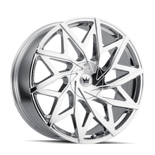 Load image into Gallery viewer, 372-2814C - Mazzi Big Easy 20X8.5 5X108 / 5X114.3 ET 35mm Chrome - Mazzi Wheels Canada