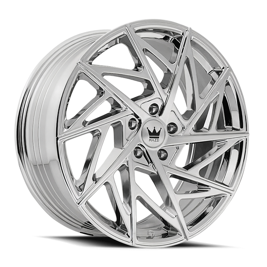 377-2864C - Mazzi Freestyle 20X8.5 5X115 /  ET 35mm Chrome - Mazzi Wheels Canada