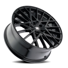 Load image into Gallery viewer, 378-2865GB38 - Mazzi Jinx 20X8.5 5X114.3 38mm Gloss Black - Mazzi Wheels Canada