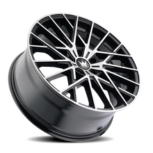 Charger l'image dans la galerie, 378-2812BM38 - Mazzi Jinx 20X8.5 5X120 /  ET 38mm Gloss Black Machined - Mazzi Wheels Canada