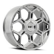 Load image into Gallery viewer, 379-2818C - Mazzi Libra 20X8.5 5X115 / 5X120 ET 18mm Chrome - Mazzi Wheels Canada