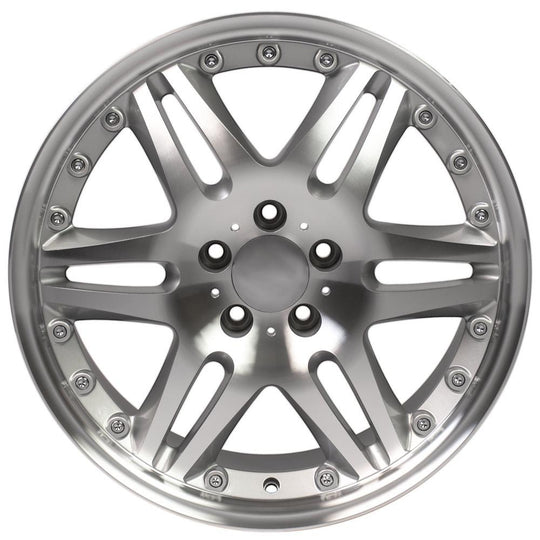 MB09-18085-5112-35MS - OE Wheels Replica MB09 18X8.5 5X112 ET35mm Silver Machined - OE Wheels Wheels Canada