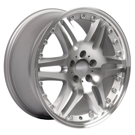 MB09-18085-5112-35MS - OE Wheels Replica MB09 18X8.5 5X112 ET35mm Silver Machined - OE Wheels Wheels Canada