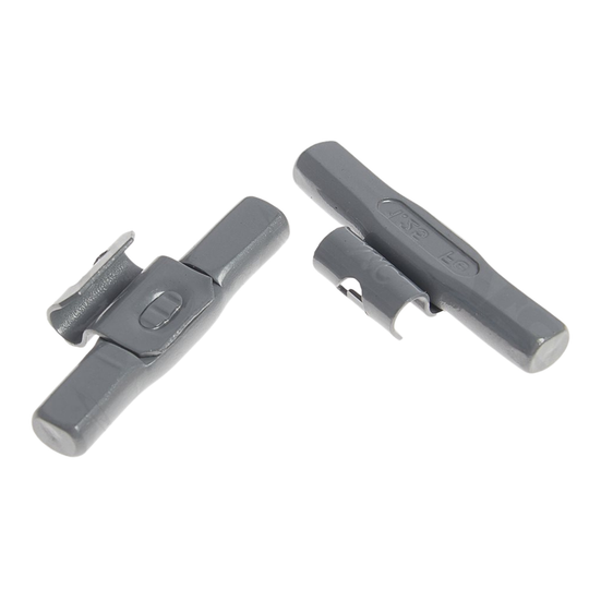MC125S Tectonic 1.5 OZ Coated Steel Clip-On MC Series Wheel Weights Box of 50