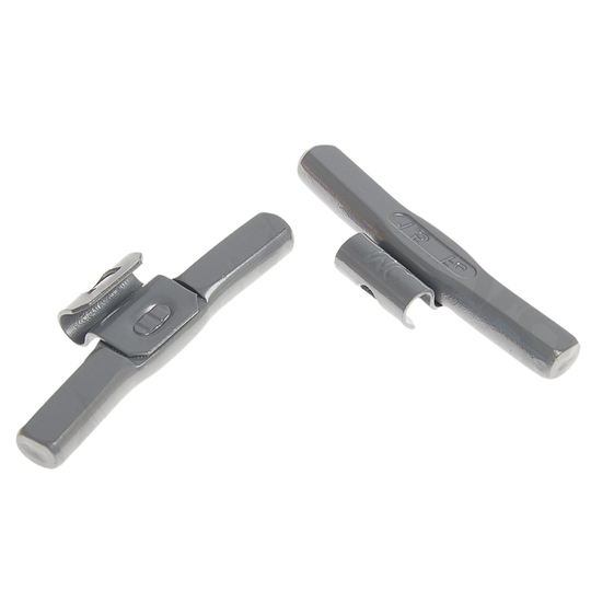 MC150S Tectonic 1.5 OZ Coated Steel Clip-On MC Series Wheel Weights Box of 50