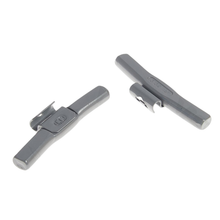 Charger l'image dans la galerie, MC225S Tectonic 2.25 OZ Coated Steel Clip-On MC Series Wheel Weights Box of 25