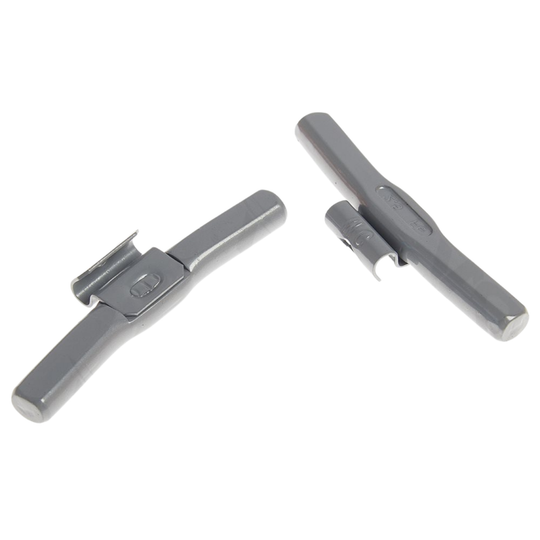 MC250S Tectonic 2.5 OZ Coated Steel Clip-On MC Series Wheel Weights Box of 25