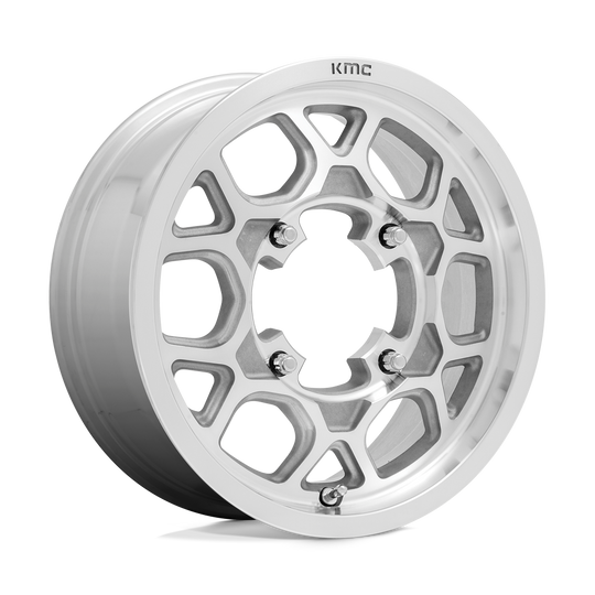 KS13356044538 - KMC KS133 Mesa Lite 15X6 4X156  38mm Machined - KMC Wheels Canada