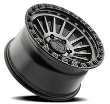 Load image into Gallery viewer, A101179084P00005 - Arena Mesa 17X9 6X139.7 0mm Satin Gun Metal Center Satin Black Lip - Arena Wheels Canada