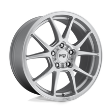 Load image into Gallery viewer, M175188065+40 - Niche M175 Messina 18X8 5X114.3  40mm Gloss Silver - Niche Wheels Canada
