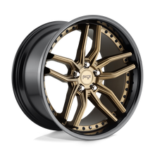 Load image into Gallery viewer, M195209090+18 - Niche M195 Methos 20X9 5X115  18mm Matte Bronze Black Bead Ring - Niche Wheels Canada