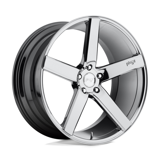 M1322085F8+34 - Niche M132 Milan 20X8.5 5X112  34mm Chrome Plated - Niche Wheels Canada