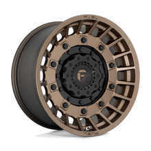 Charger l'image dans la galerie, D72517902650 - Fuel Off-Road D725 Militia 17X9 5X114.3 / 5X127 1mm Matte Bronze &amp; Black - Fuel Off-Road Wheels Canada