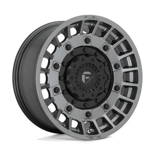 D72617909850 - Fuel Off-Road D726 Militia 17X9 6X135 6X139.7 1mm Matte Anthracite And Black - Fuel Off-Road Wheels Canada