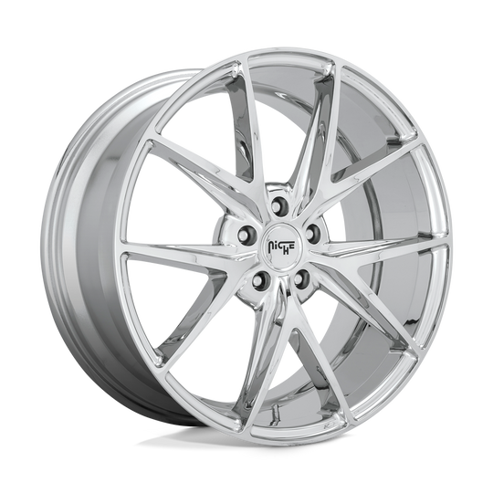 M248188065+40 - Niche M248 Misano 18X8 5X114.3  40mm Chrome - Niche Wheels Canada