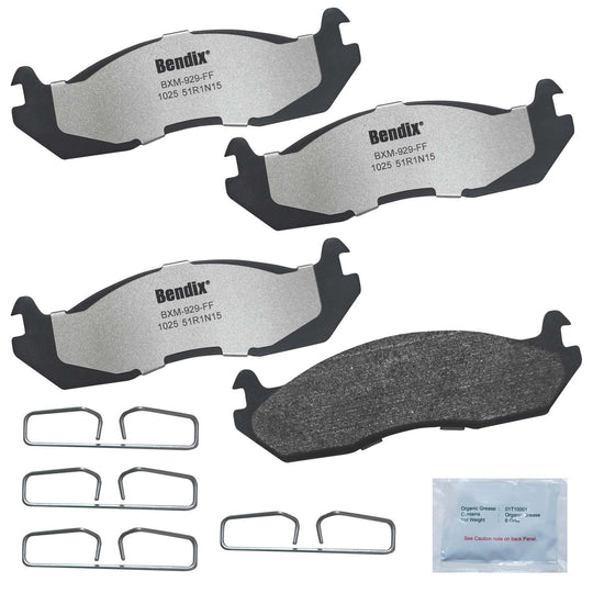 MKD1025FM Bendix Fleet Metlok Severe Duty Disc Brake Pads Bendix Canada