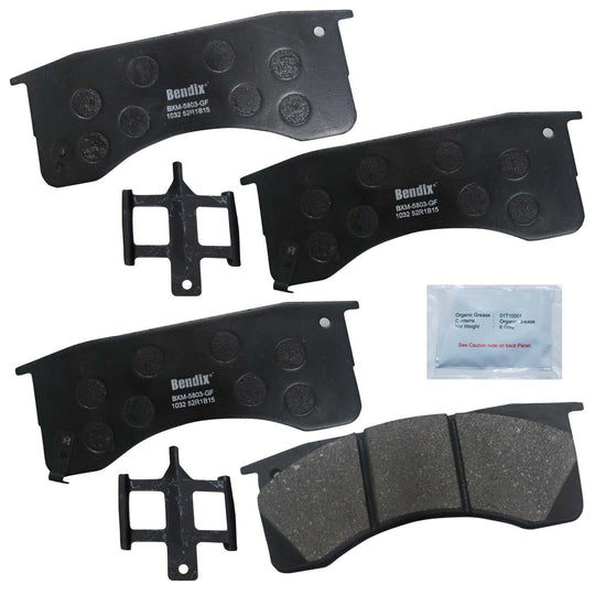 MKD1032FM Bendix Fleet Metlok Semi-Metallic Disc Brake Pads Bendix Canada