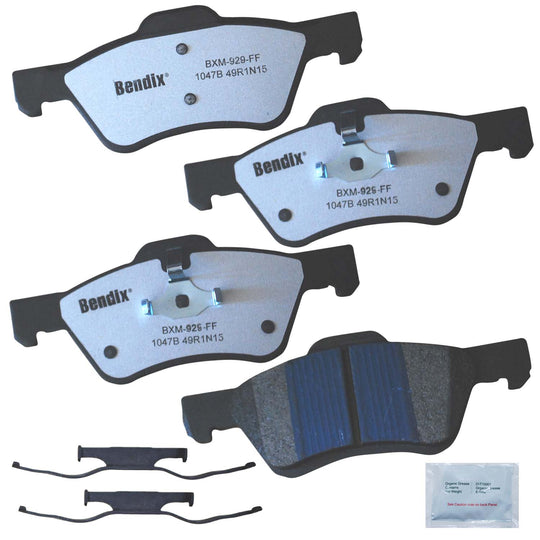 MKD1047BFM Bendix Fleet Metlok Severe Duty Disc Brake Pads Bendix Canada