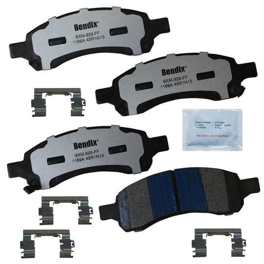 MKD1169AFM Bendix Fleet Metlok Severe Duty Disc Brake Pads Bendix Canada