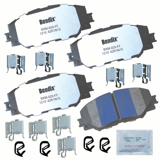 MKD1210FM Bendix Fleet Metlok Severe Duty Disc Brake Pads Bendix Canada