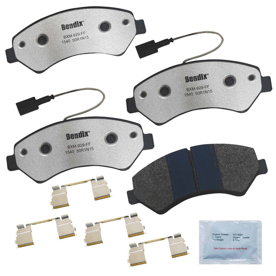 MKD1540FM Bendix Fleet Metlok Severe Duty Disc Brake Pads Bendix Canada