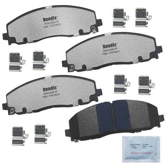 MKD1589FM Bendix Fleet Metlok Severe Duty Disc Brake Pads Bendix Canada