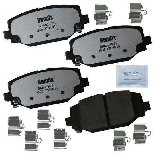 MKD1596FM Bendix Fleet Metlok Severe Duty Disc Brake Pads Bendix Canada