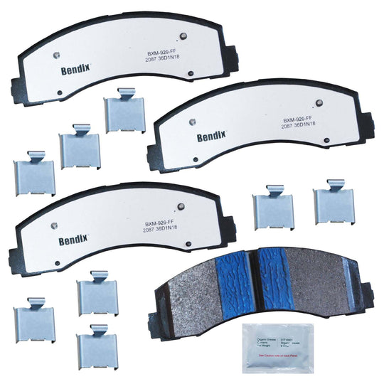 MKD2087FM Bendix Fleet Metlok Severe Duty Disc Brake Pads Bendix Canada