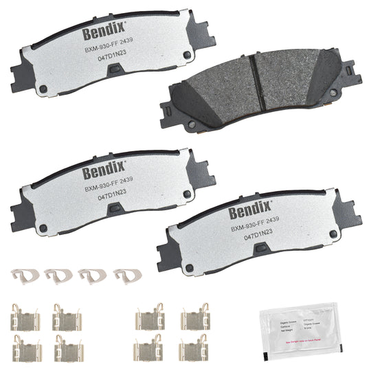 MKD2439FM Bendix Fleet Metlok Severe Duty Disc Brake Pads Bendix Canada