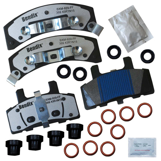 MKD369FM Bendix Fleet Metlok Severe Duty Disc Brake Pads Bendix Canada