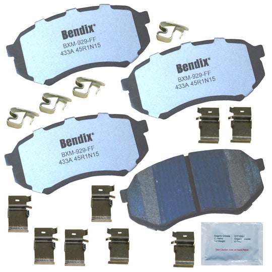 MKD433AFM Bendix Fleet Metlok Severe Duty Disc Brake Pads Bendix Canada