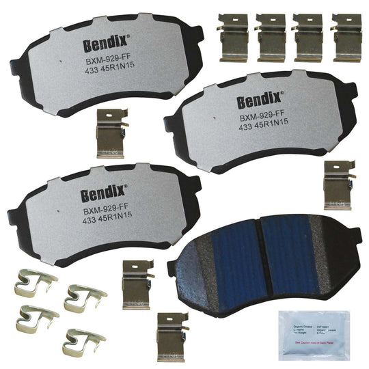 MKD433FM Bendix Fleet Metlok Severe Duty Disc Brake Pads Bendix Canada