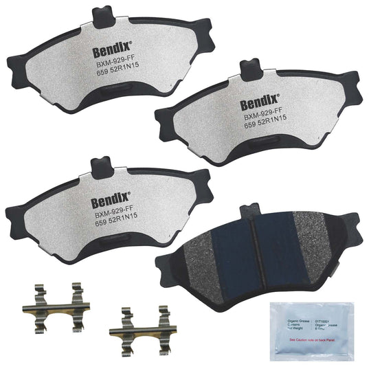MKD659FM Bendix Fleet Metlok Severe Duty Disc Brake Pads Bendix Canada