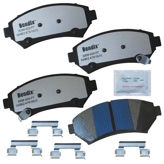 MKD699K2FM Bendix Fleet Metlok Severe Duty Disc Brake Pads Bendix Canada