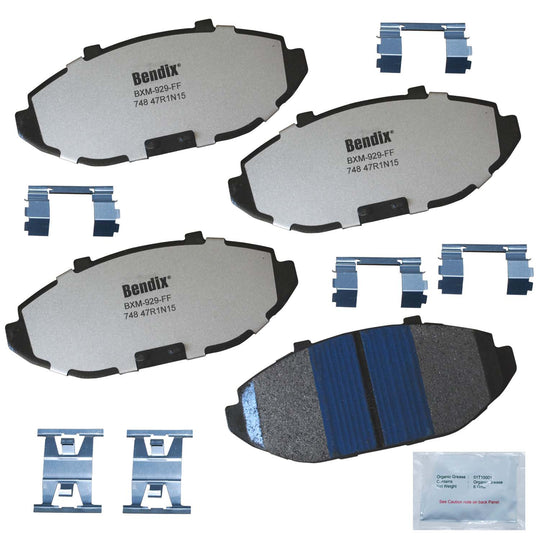 MKD748FM Bendix Fleet Metlok Severe Duty Disc Brake Pads Bendix Canada