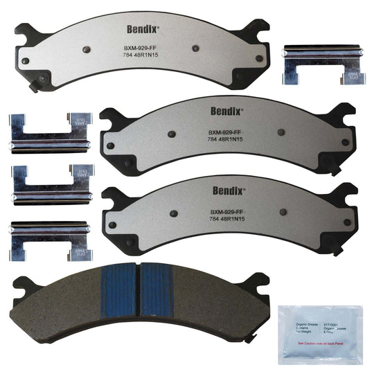 MKD784FM Bendix Fleet Metlok Severe Duty Disc Brake Pads Bendix Canada