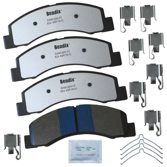 MKD824FM Bendix Fleet Metlok Severe Duty Disc Brake Pads Bendix Canada