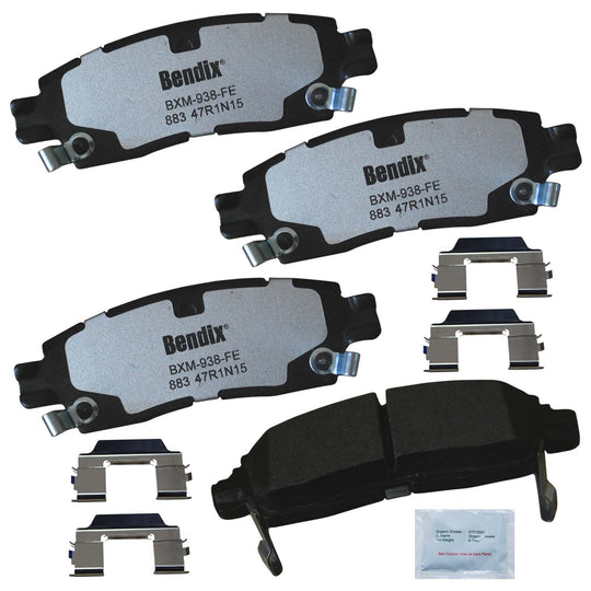 MKD883FM Bendix Fleet Metlok Severe Duty Disc Brake Pads Bendix Canada
