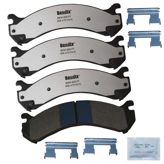 MKD909FM Bendix Fleet Metlok Severe Duty Disc Brake Pads Bendix Canada