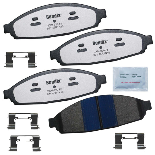 MKD931FM Bendix Fleet Metlok Severe Duty Disc Brake Pads Bendix Canada