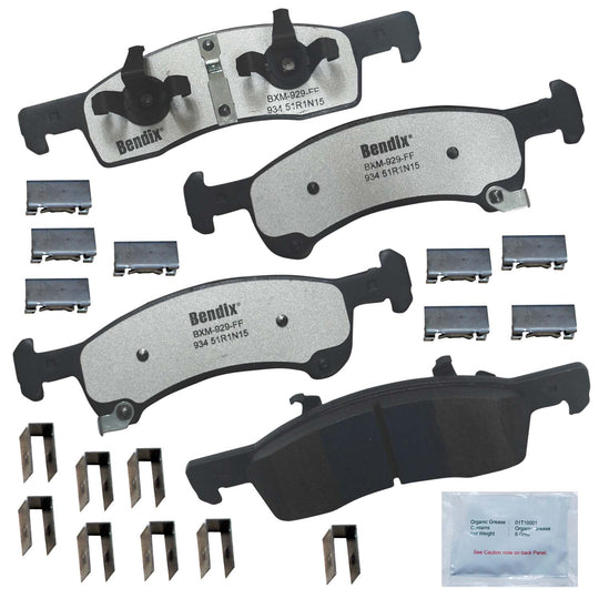 MKD934FM Bendix Fleet Metlok Severe Duty Disc Brake Pads Bendix Canada