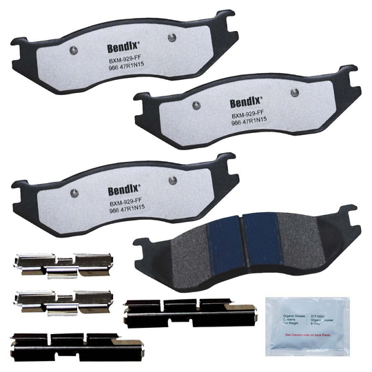 MKD966FM Bendix Fleet Metlok Severe Duty Disc Brake Pads Bendix Canada