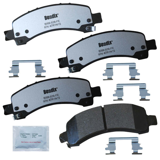 MKD974FM Bendix Fleet Metlok Severe Duty Disc Brake Pads Bendix Canada
