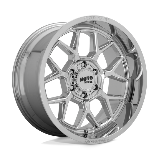 MO80321085218N - Moto Metal MO803 Banshee 20X10 5X139.7 -18 mm Chrome - Moto Metal Wheels Canada