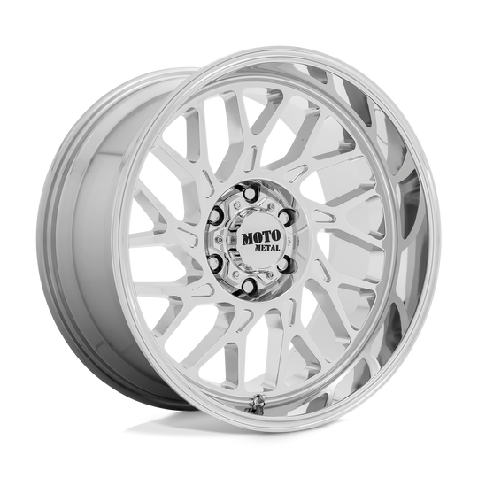 MO80521080218N - Moto Metal MO805 20X10 8X165.1 -18 mm Chrome - Moto Metal Wheels Canada